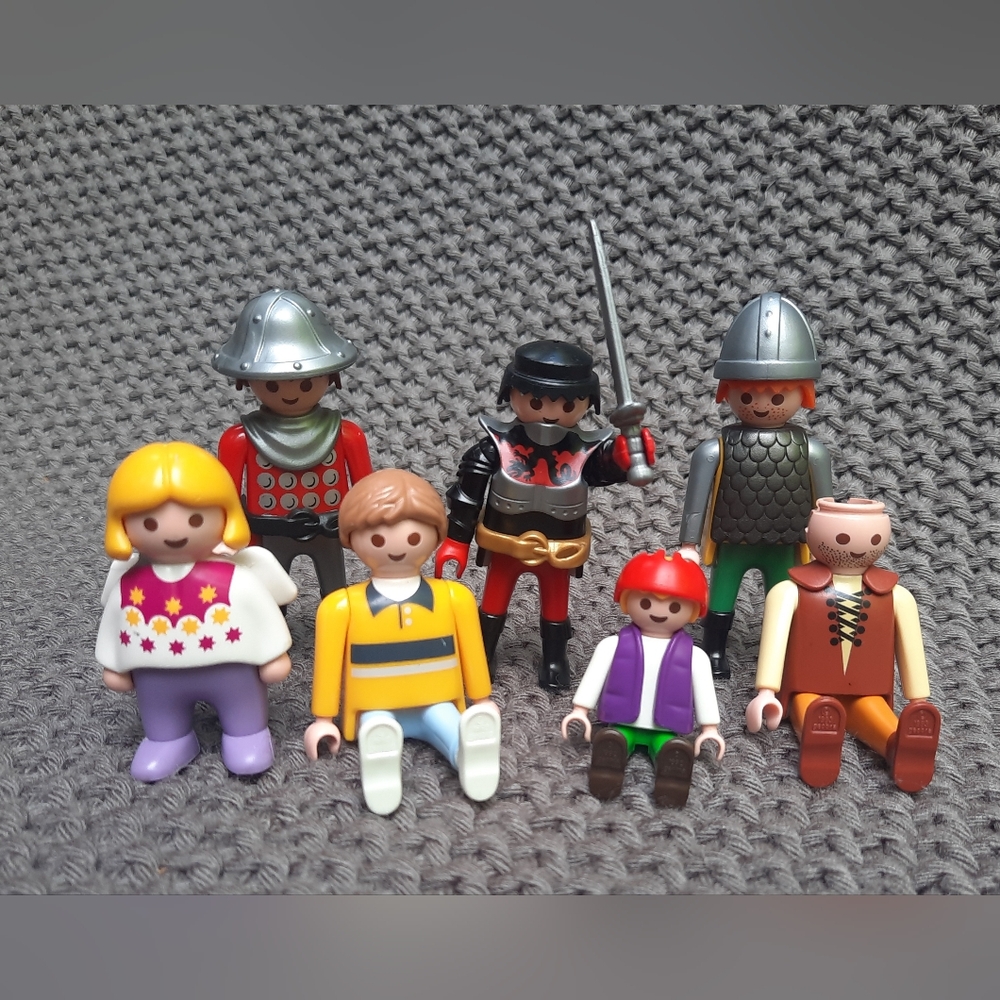 Vintage 1990s Playmobile Figures